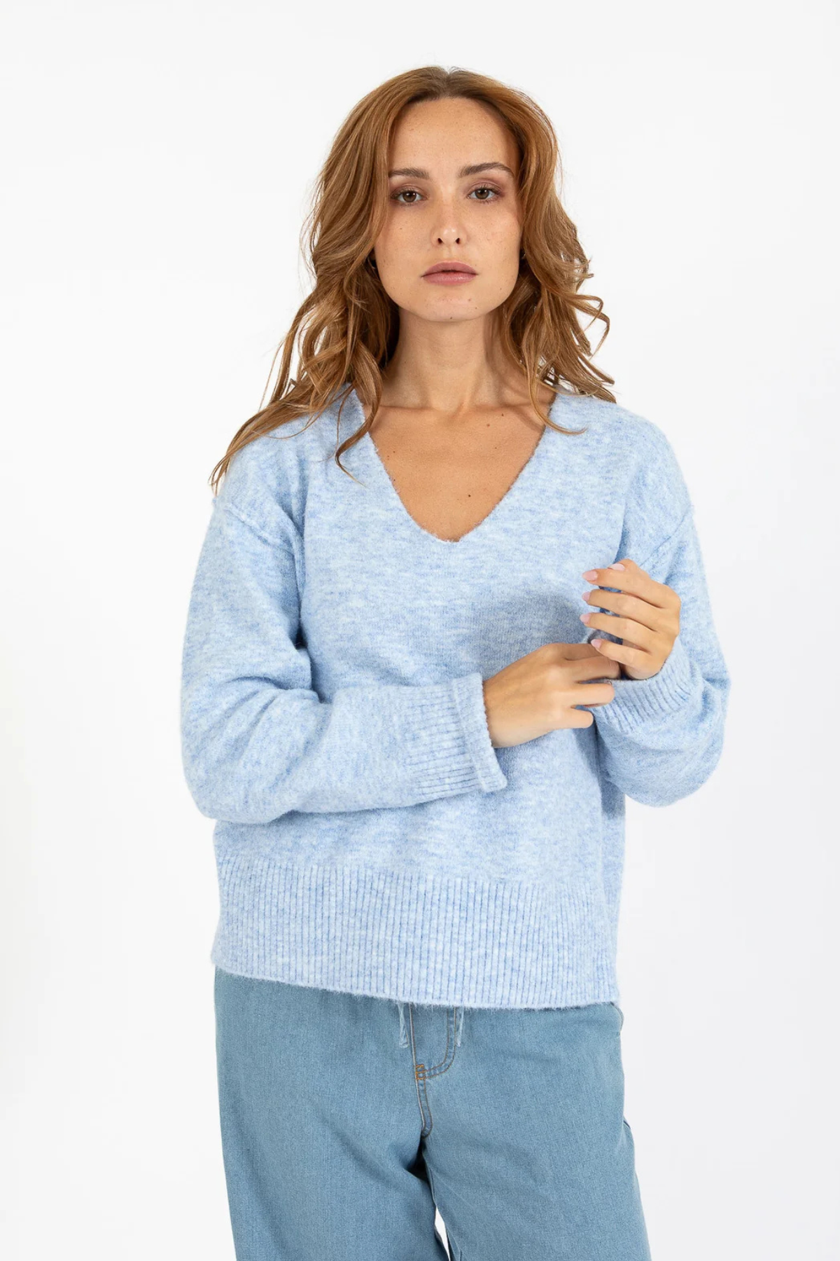 Emerie V Neck Sweater