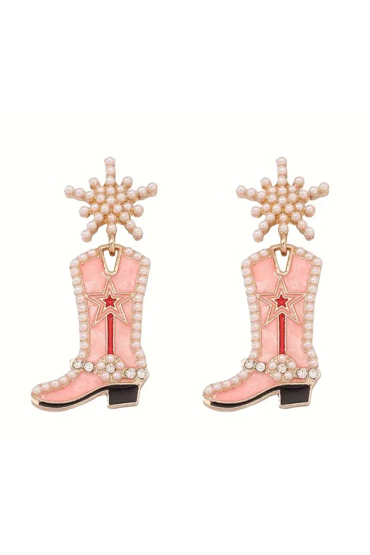 Cowgirl Boots Earring