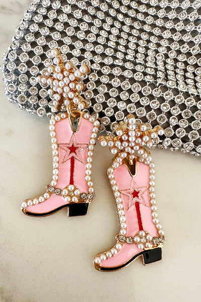 Cowgirl Boots Earring