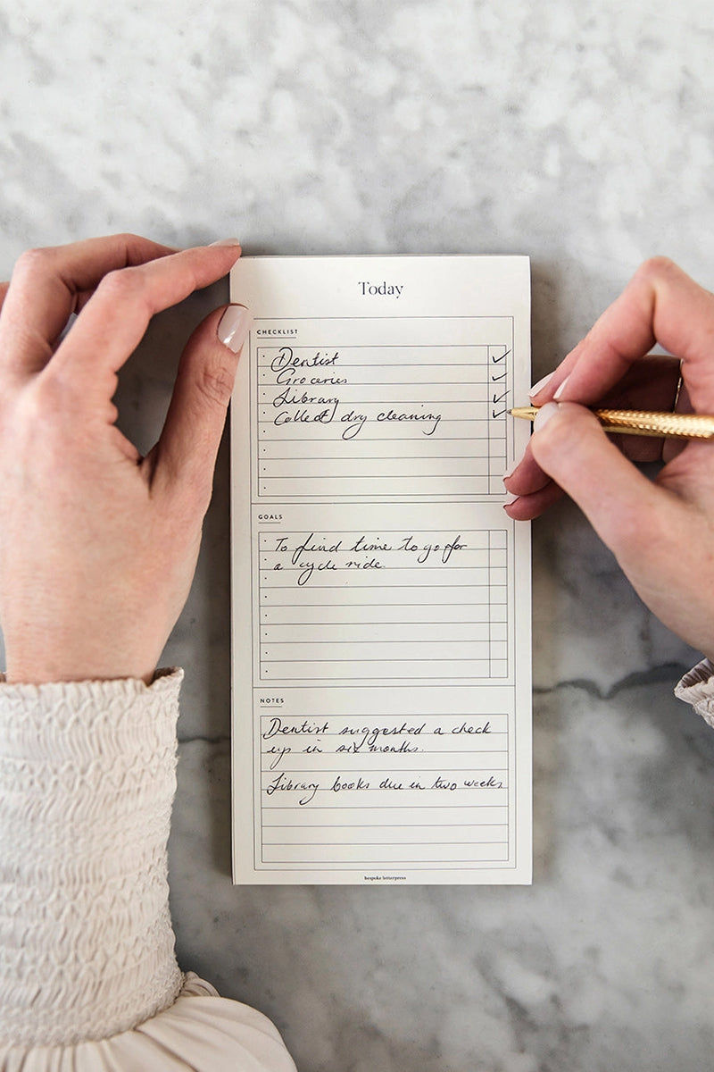 Daily Agenda Fridge Notepad