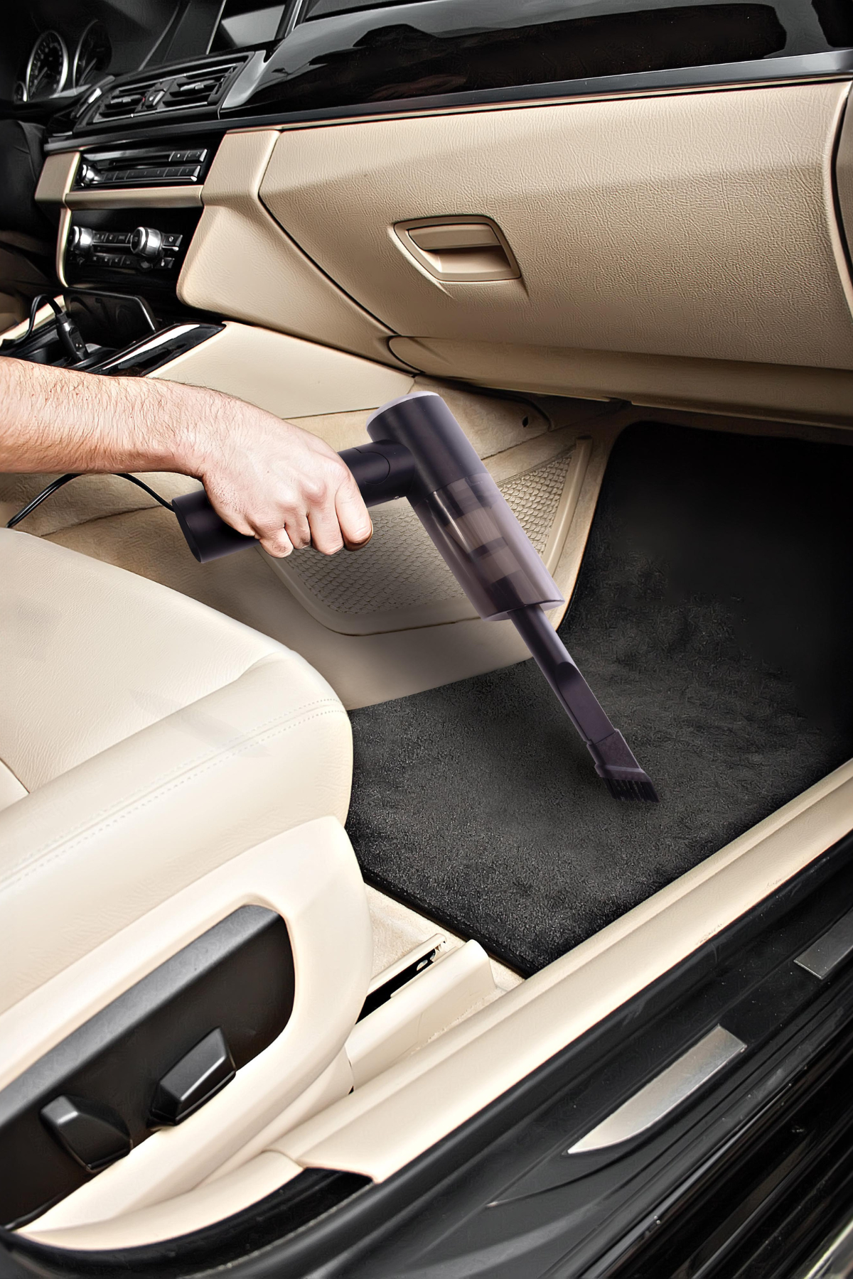 Deluxe Car Vacuum Cleaner and Pump