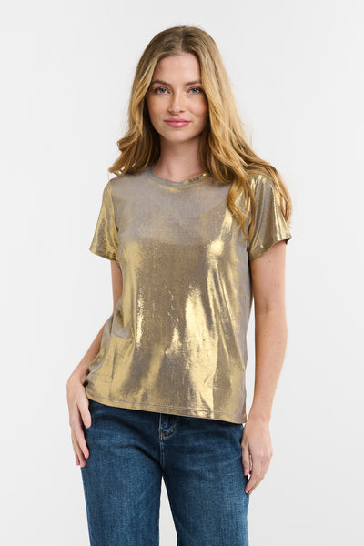 Disco Tee Gold