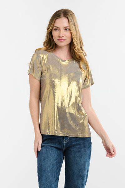 Disco Tee Gold