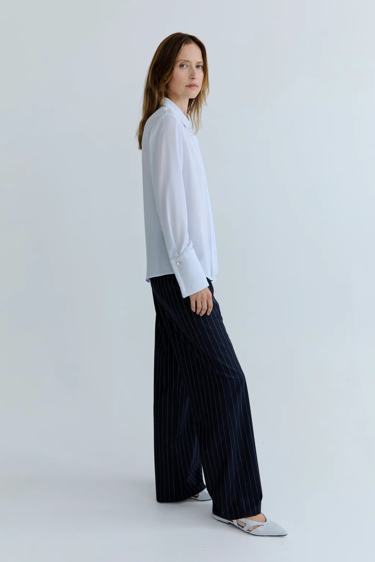 Sylvie Shirt Powder Blue