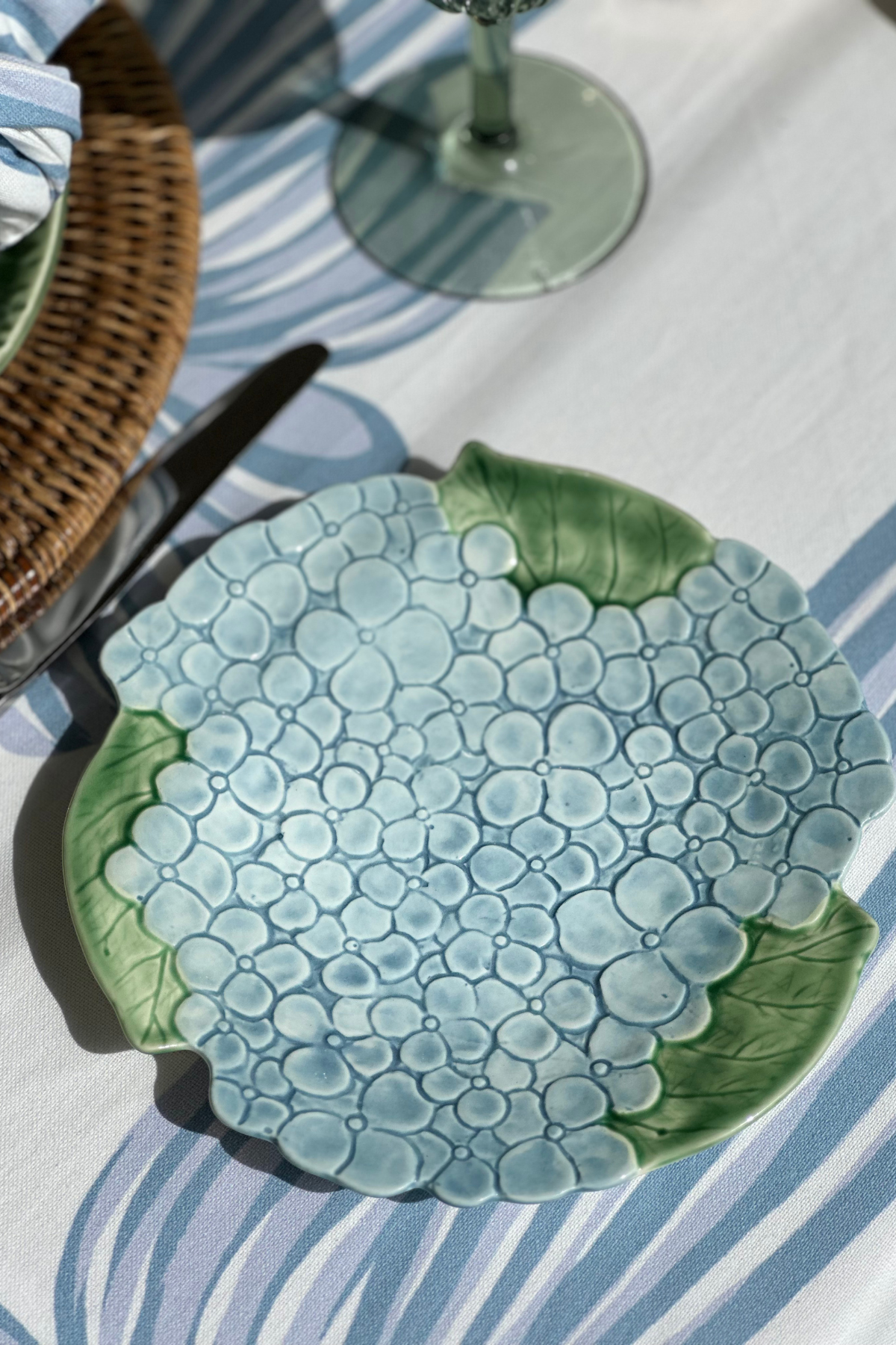 Eliza Ceramic Floral Plate