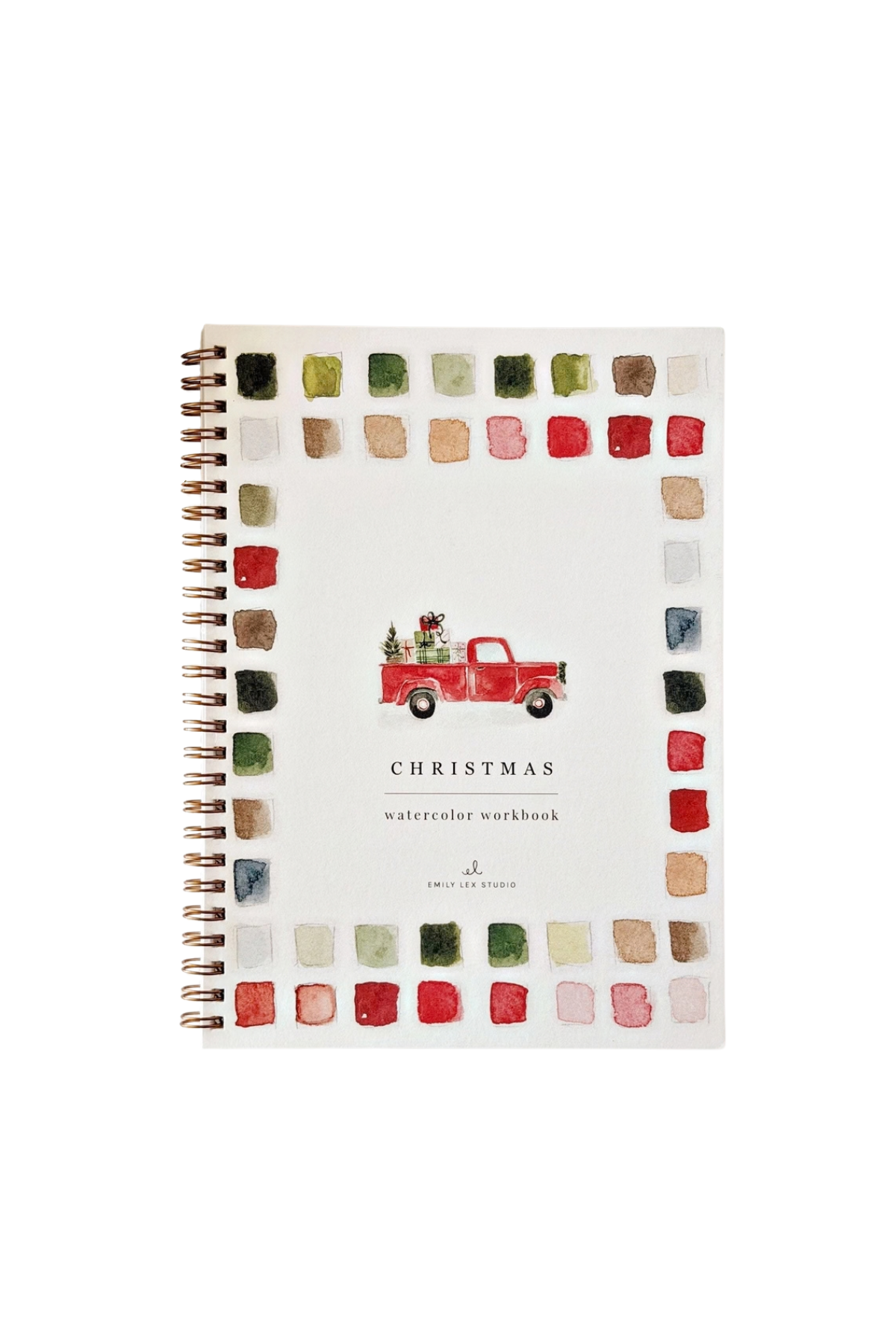 Classic Christmas Watercolour Workbook