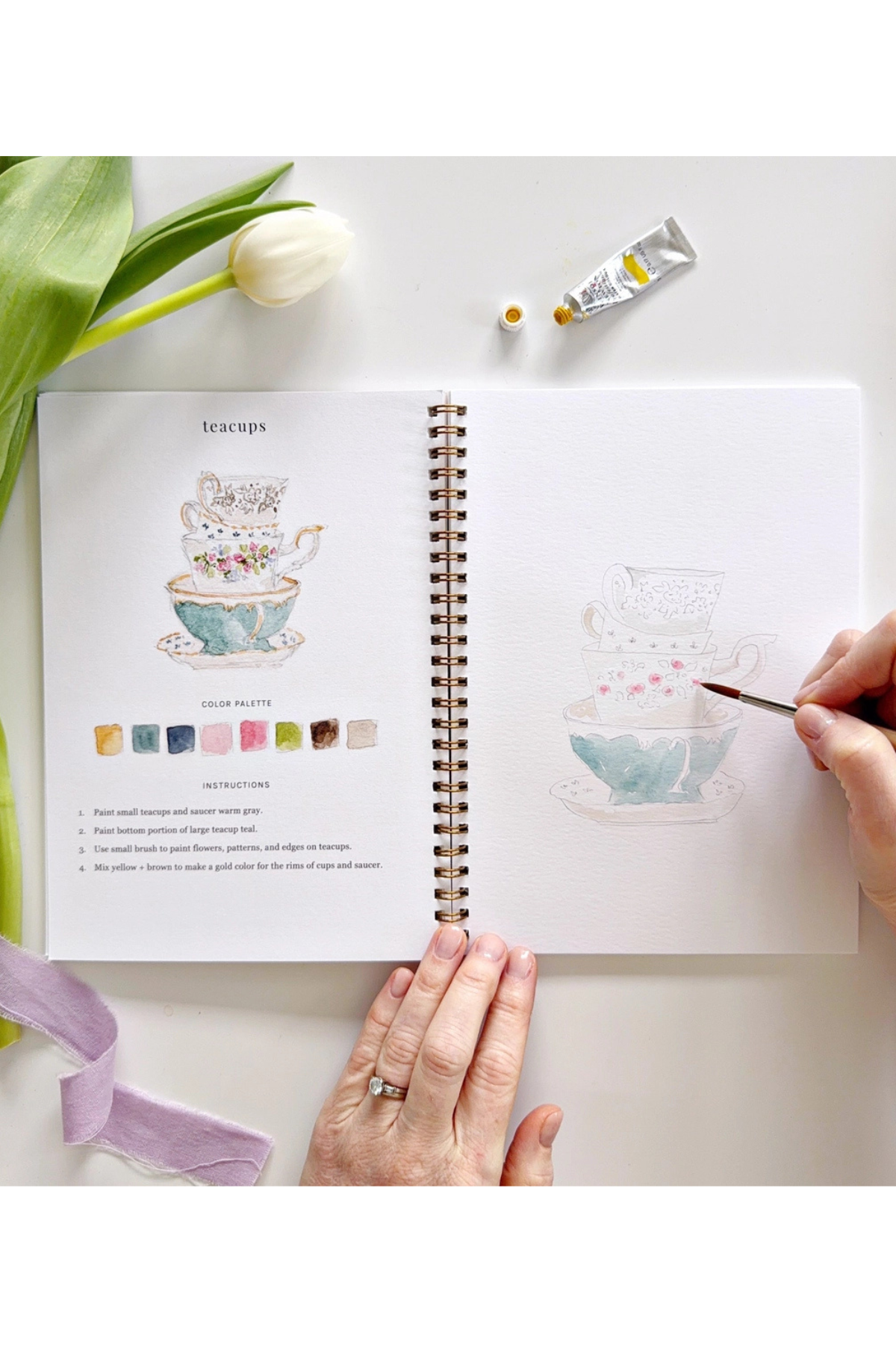 Spring Watercolour Workbook