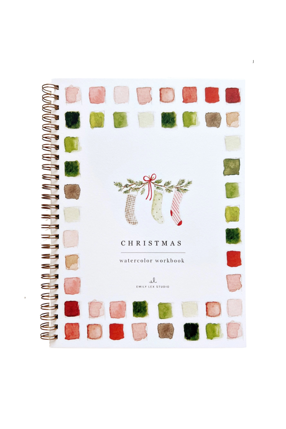 Christmas Watercolor Workbook