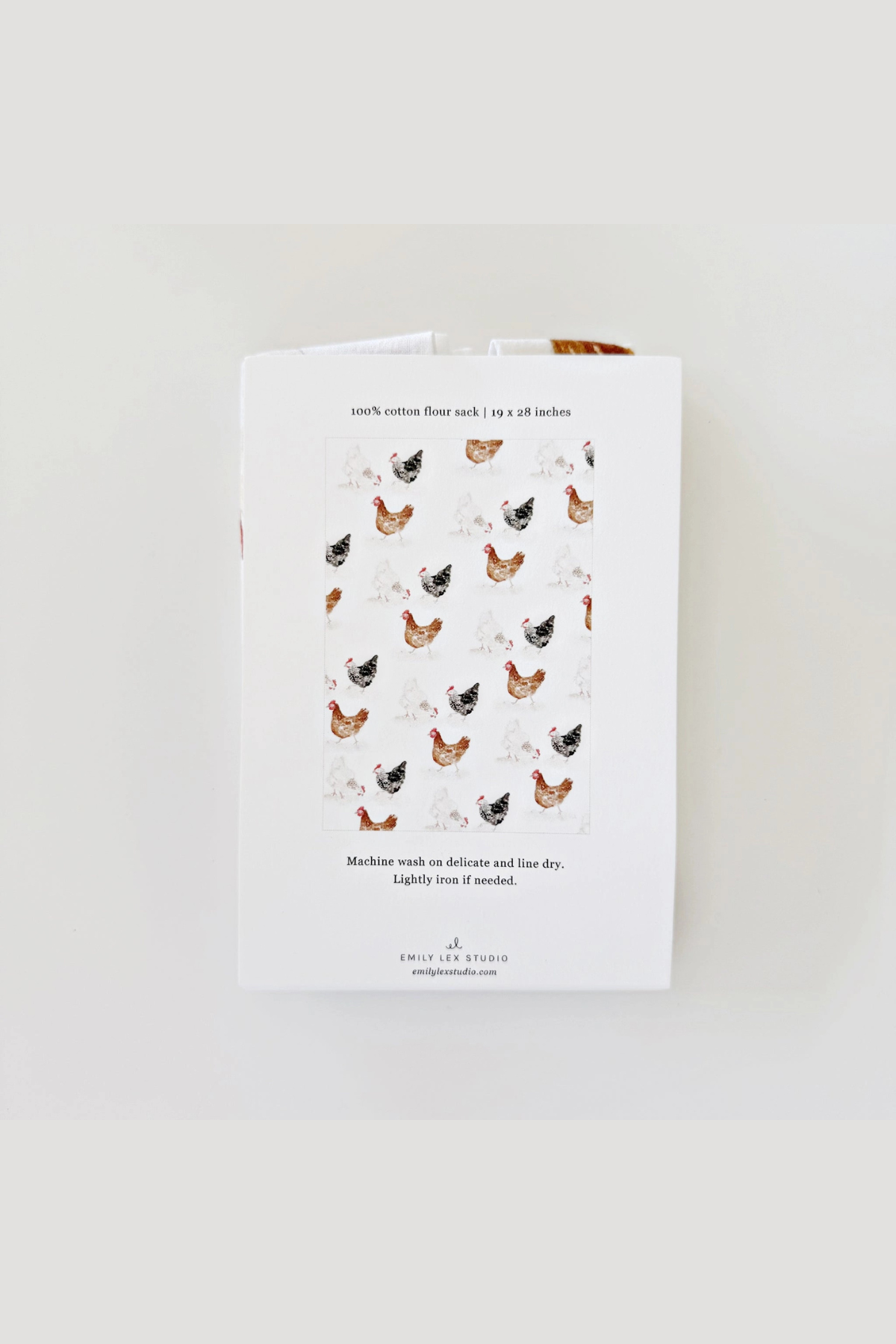 Chickens Tea Towel