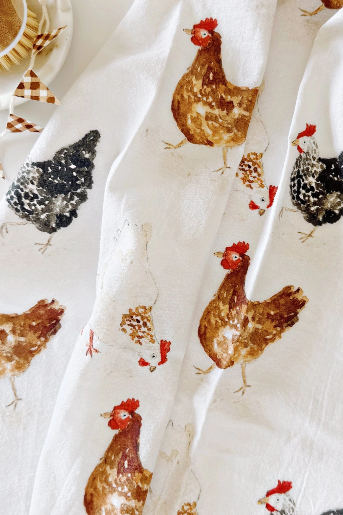 Chickens Tea Towel