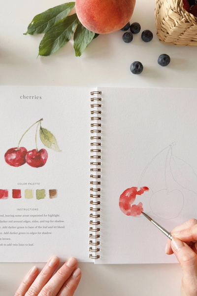 Fruit Watercolor Workbook