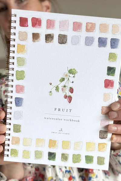 Fruit Watercolor Workbook