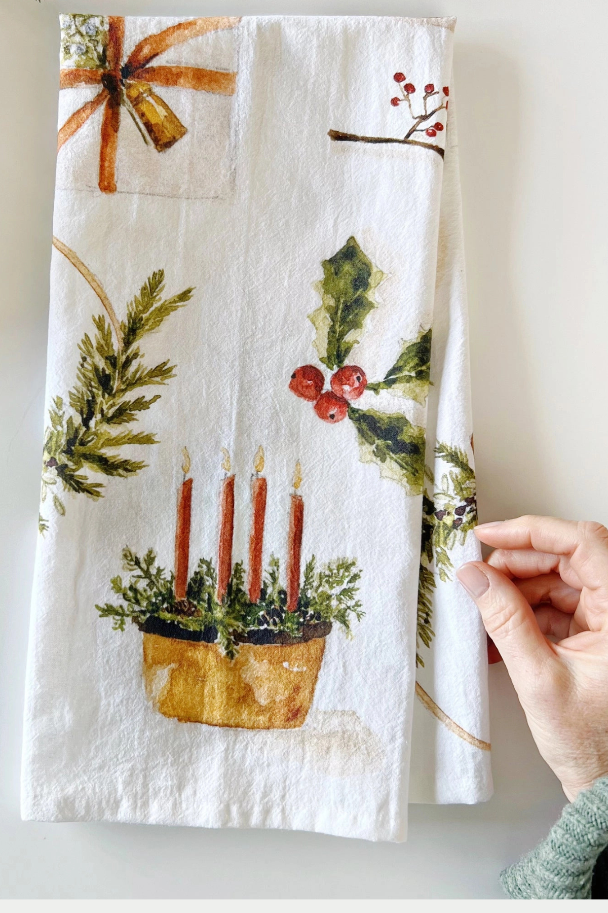 Yuletide Tea Towel