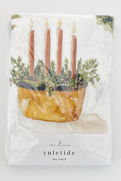 Yuletide Tea Towel