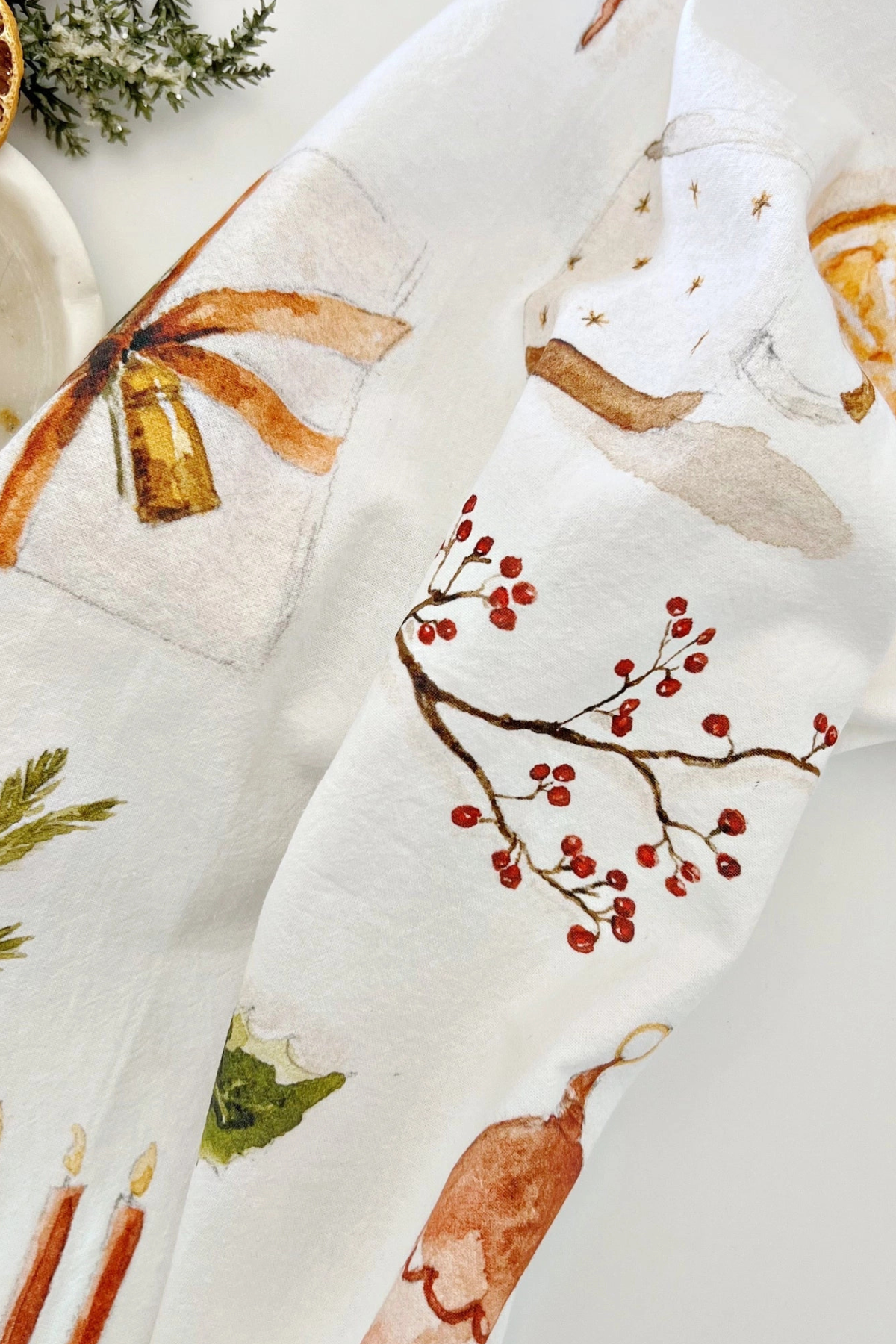 Yuletide Tea Towel