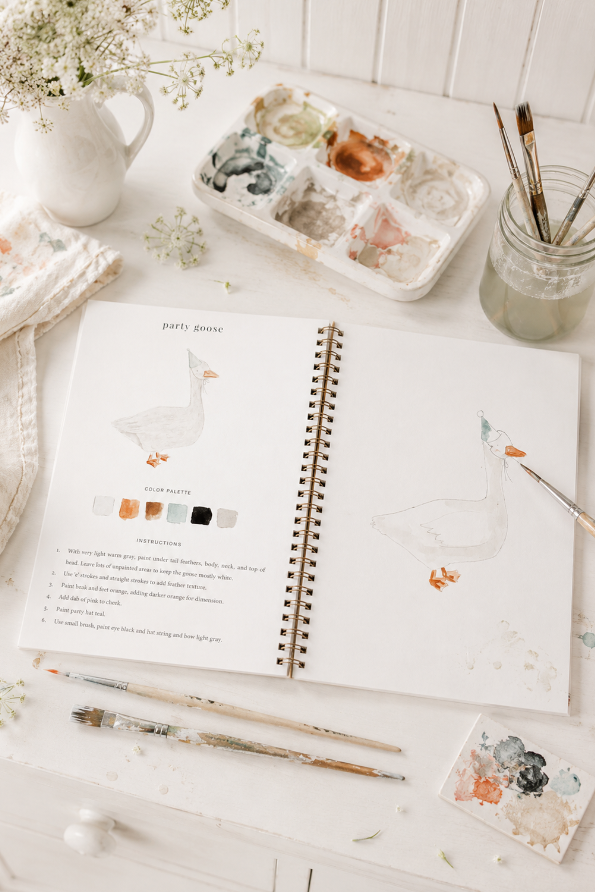 Celebrate Watercolor Workbook