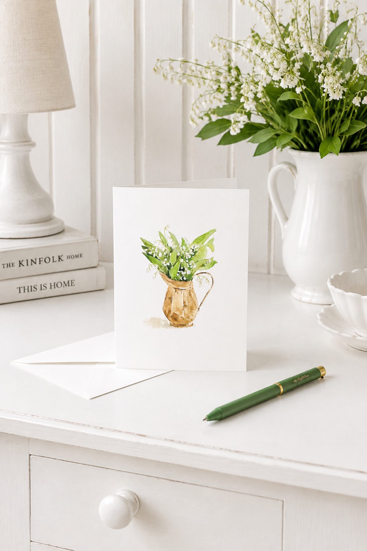 Lily Of The Valley Notecard