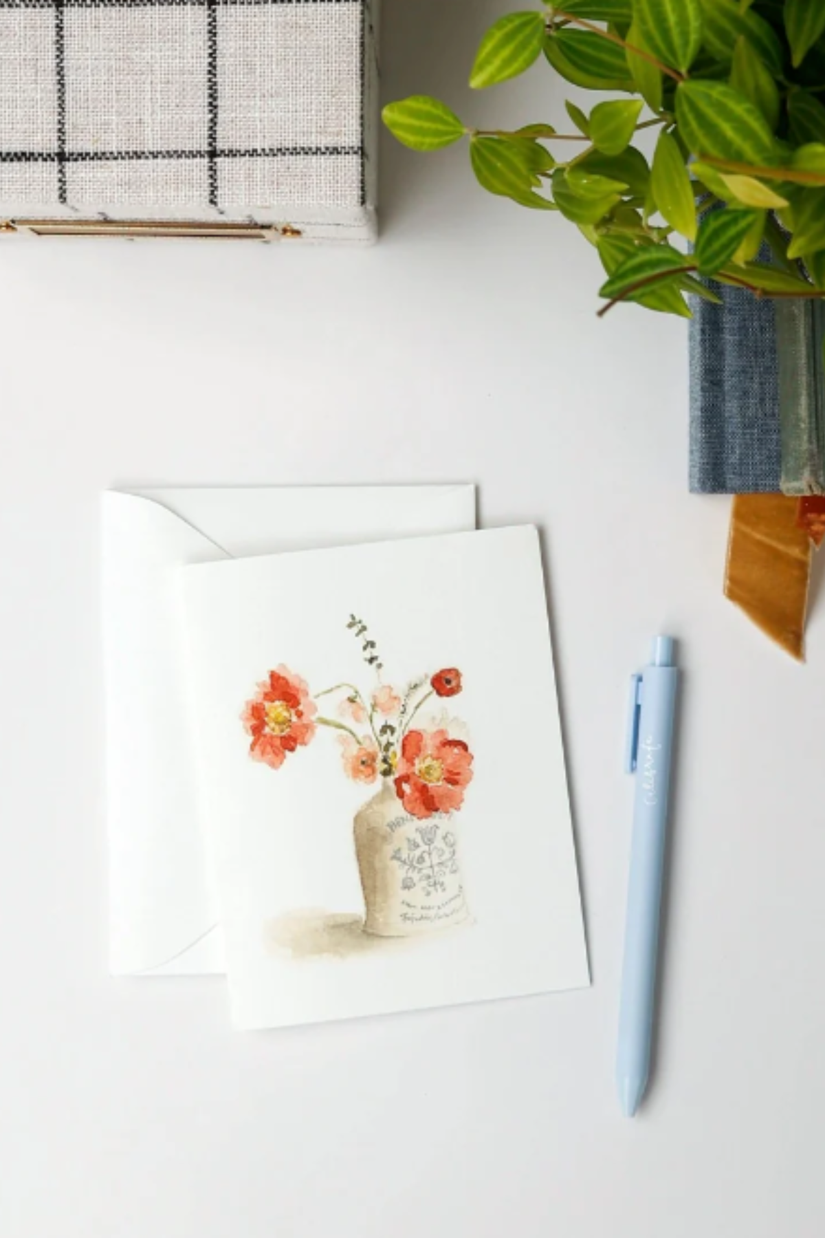Vintage Bouquet Notecard