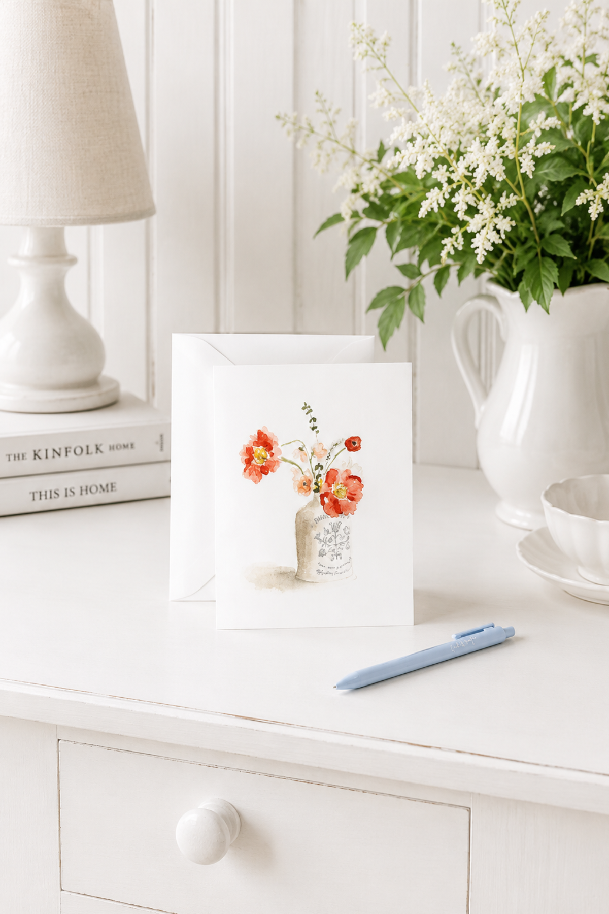Vintage Bouquet Notecard