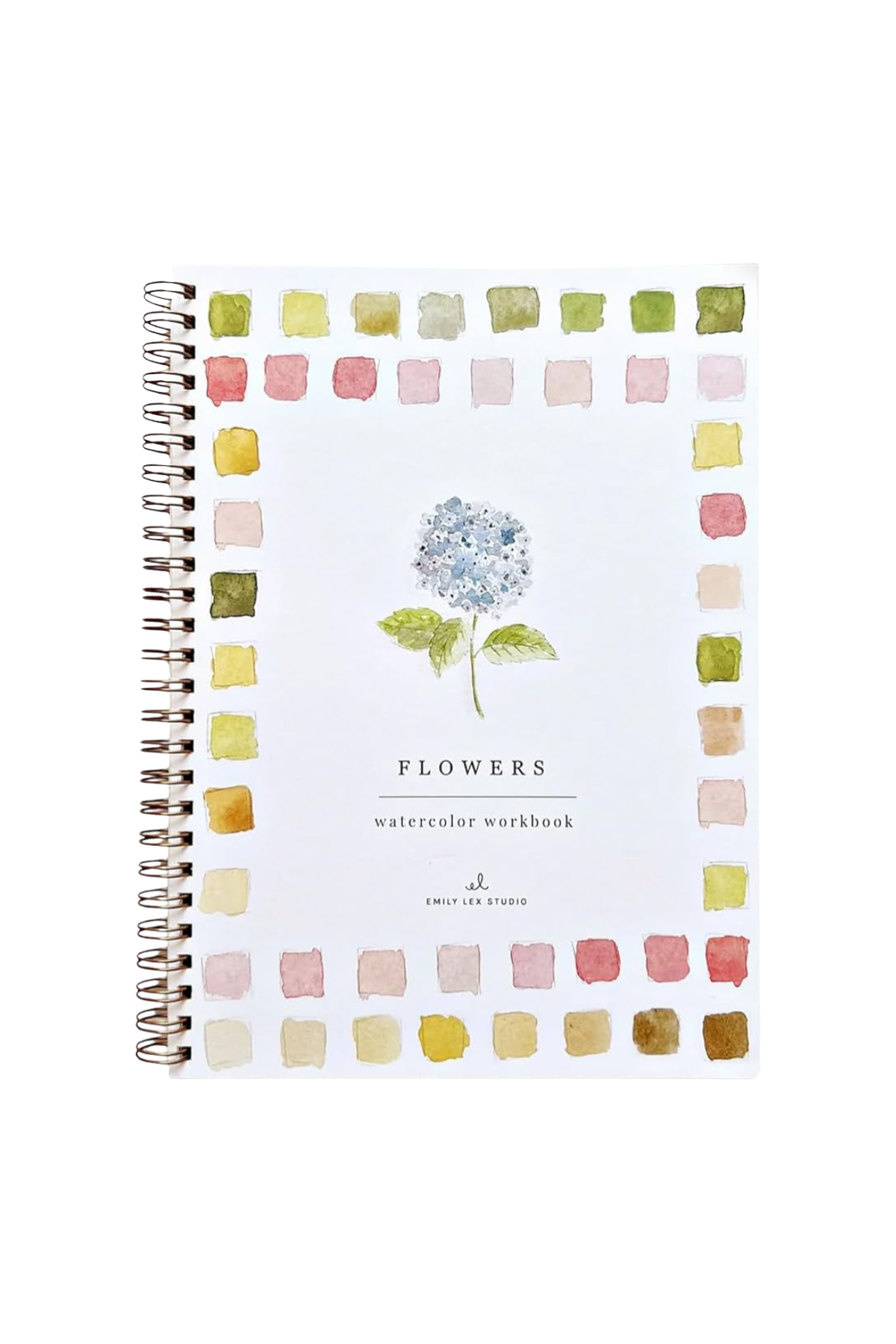 Flowers Watercolor Workbook