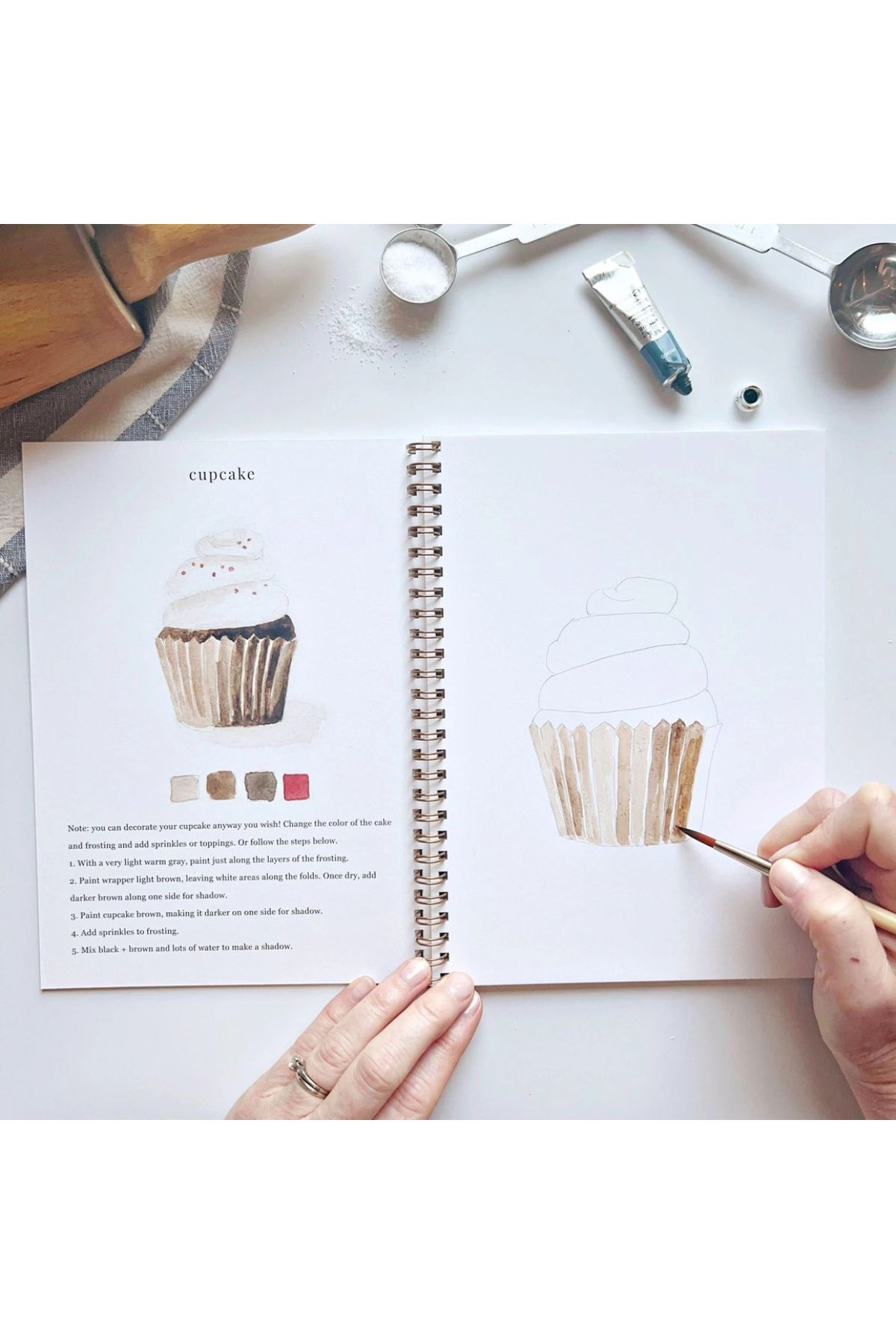 Baking Watercolour Workbook