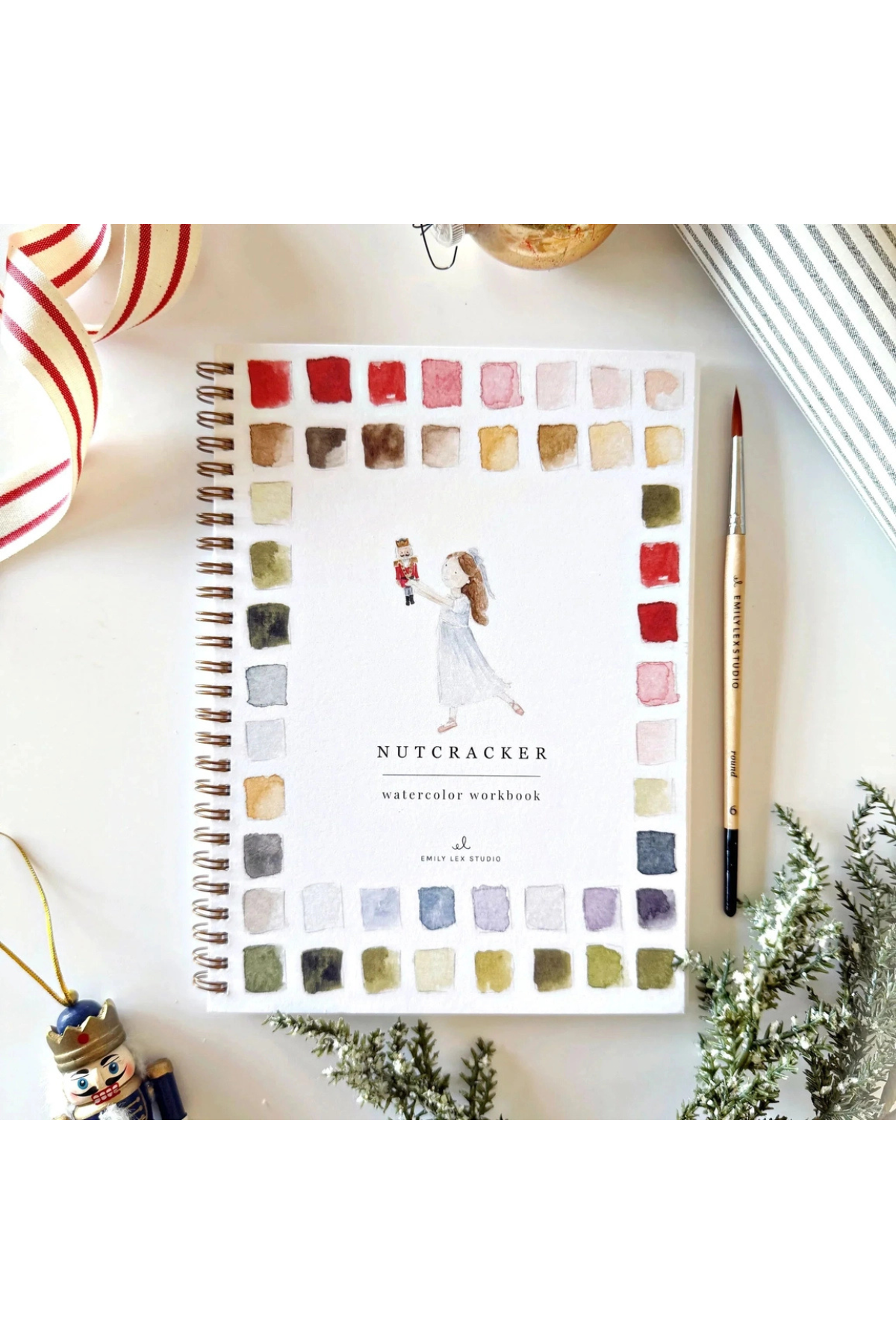 Nutcracker Watercolour Workbook