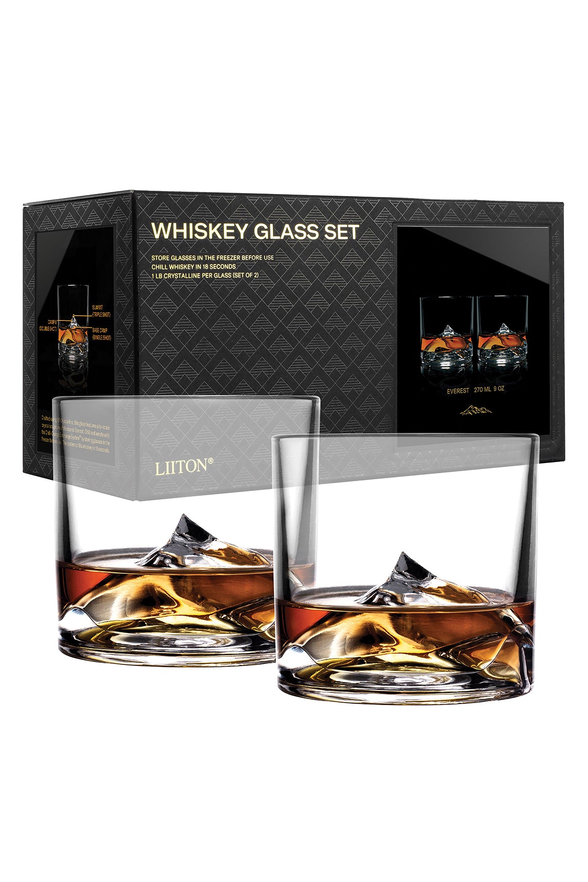 Everest Glasses Set of 2
