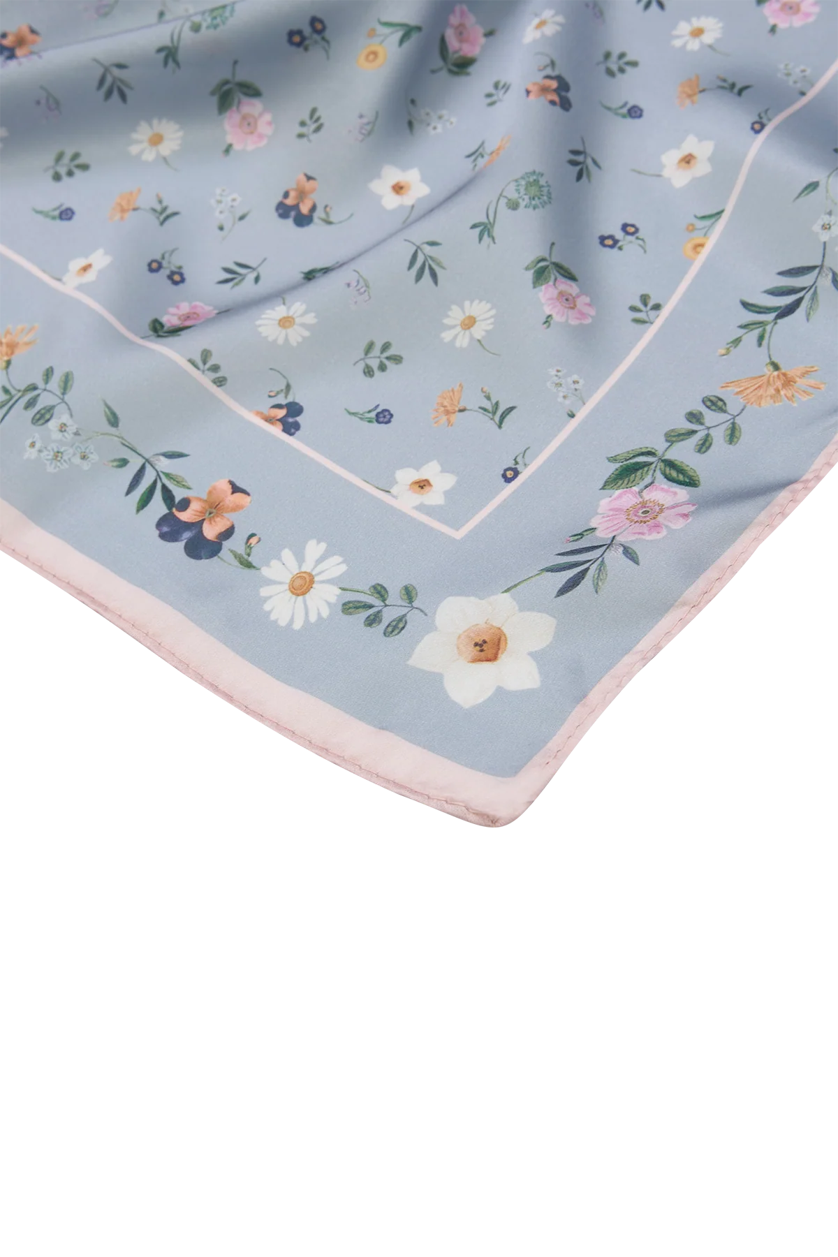 Ditsy Sprigs Silky Scarf