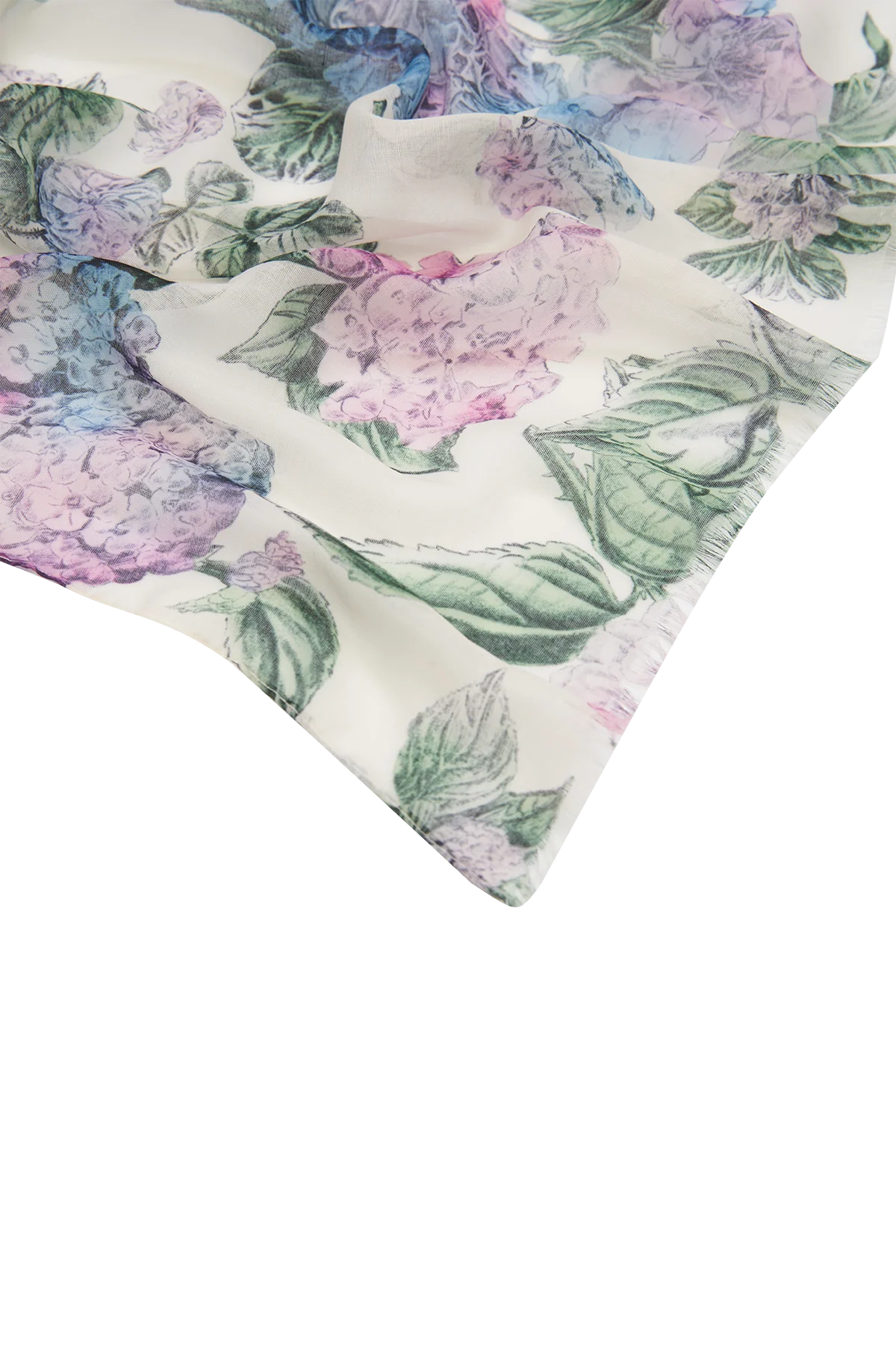 Hydrangea Square Scarf