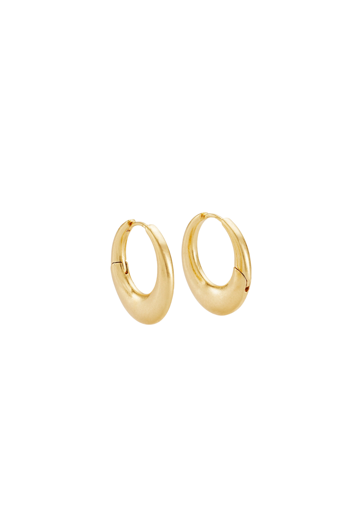 Niva Mistletoe Hoop Earrings