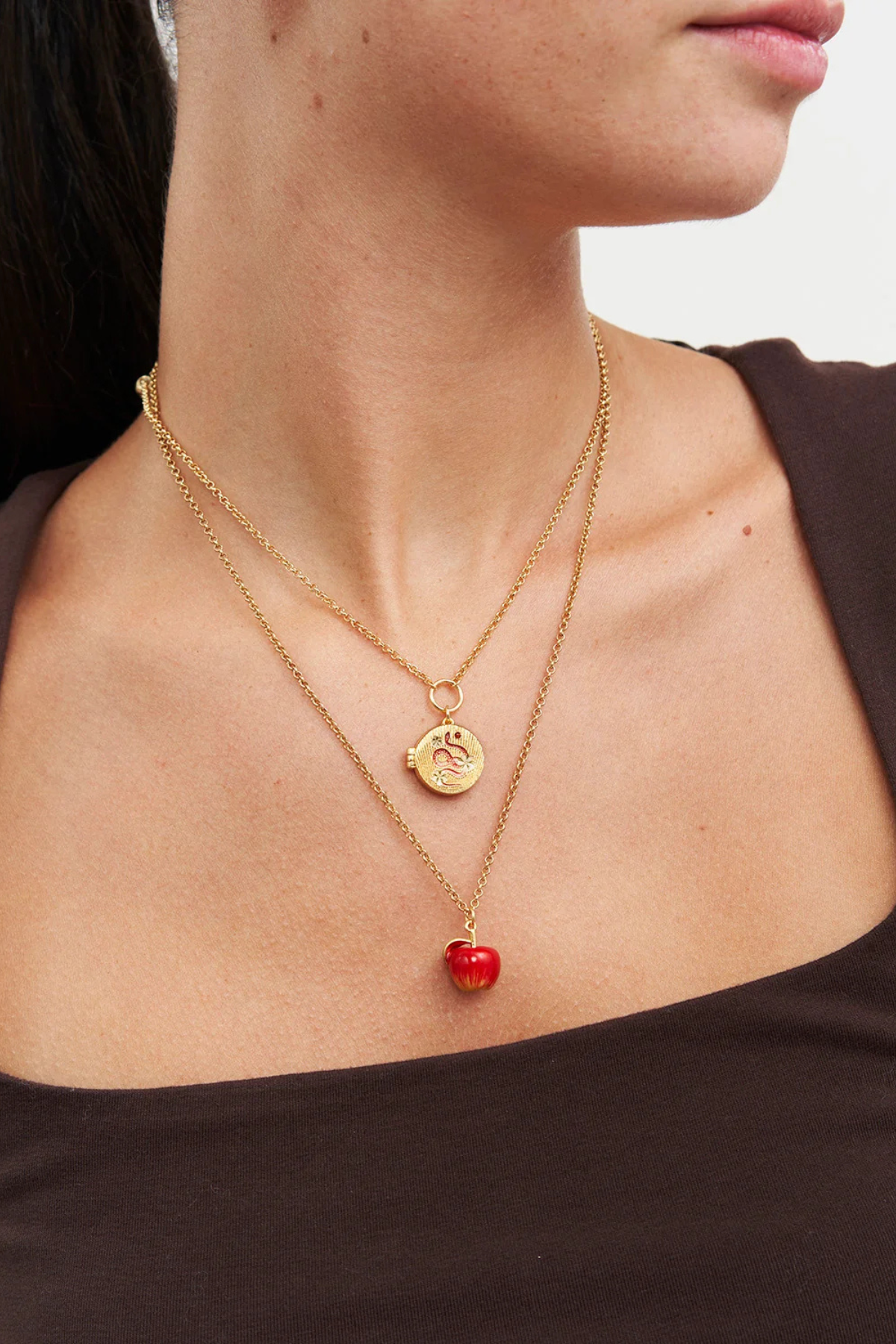 Apple Necklace