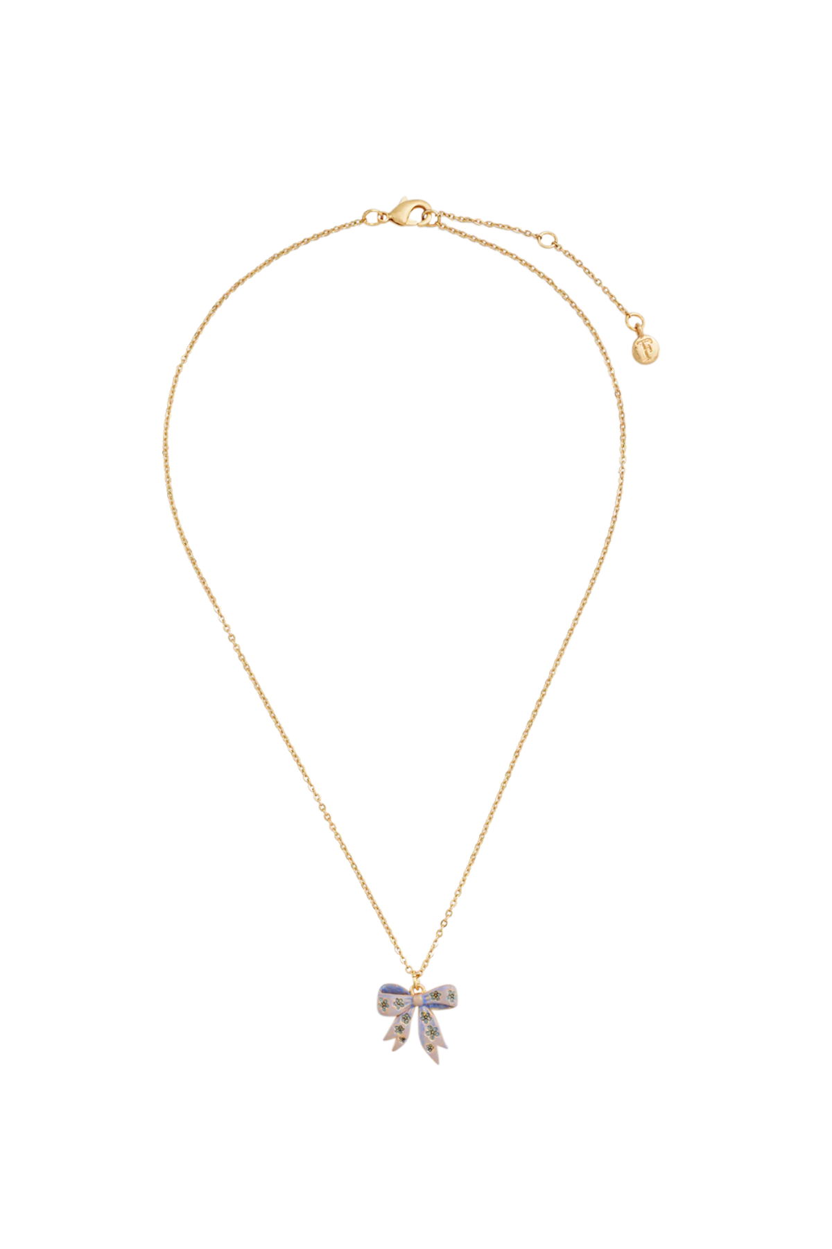 Bow Pendant Necklace