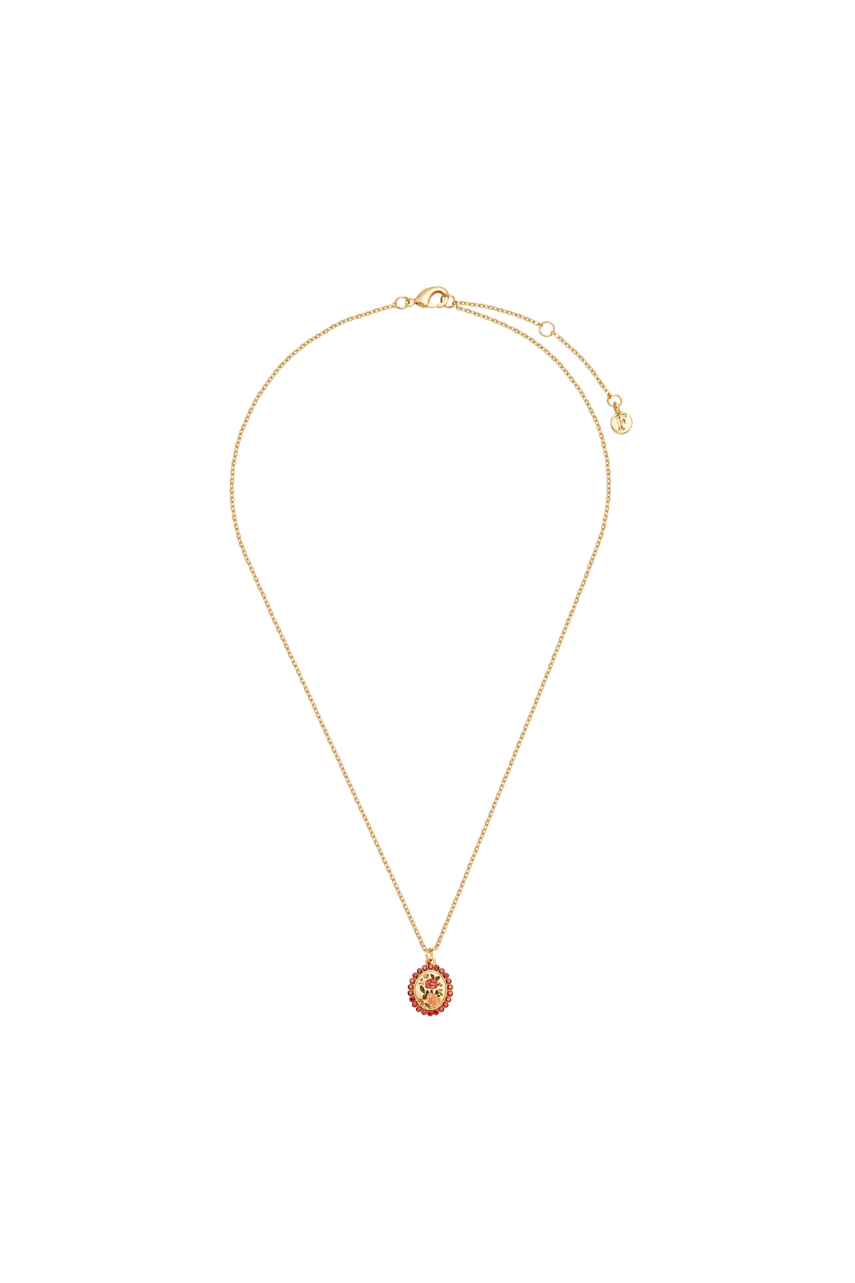 Eve Floral Gold Necklace