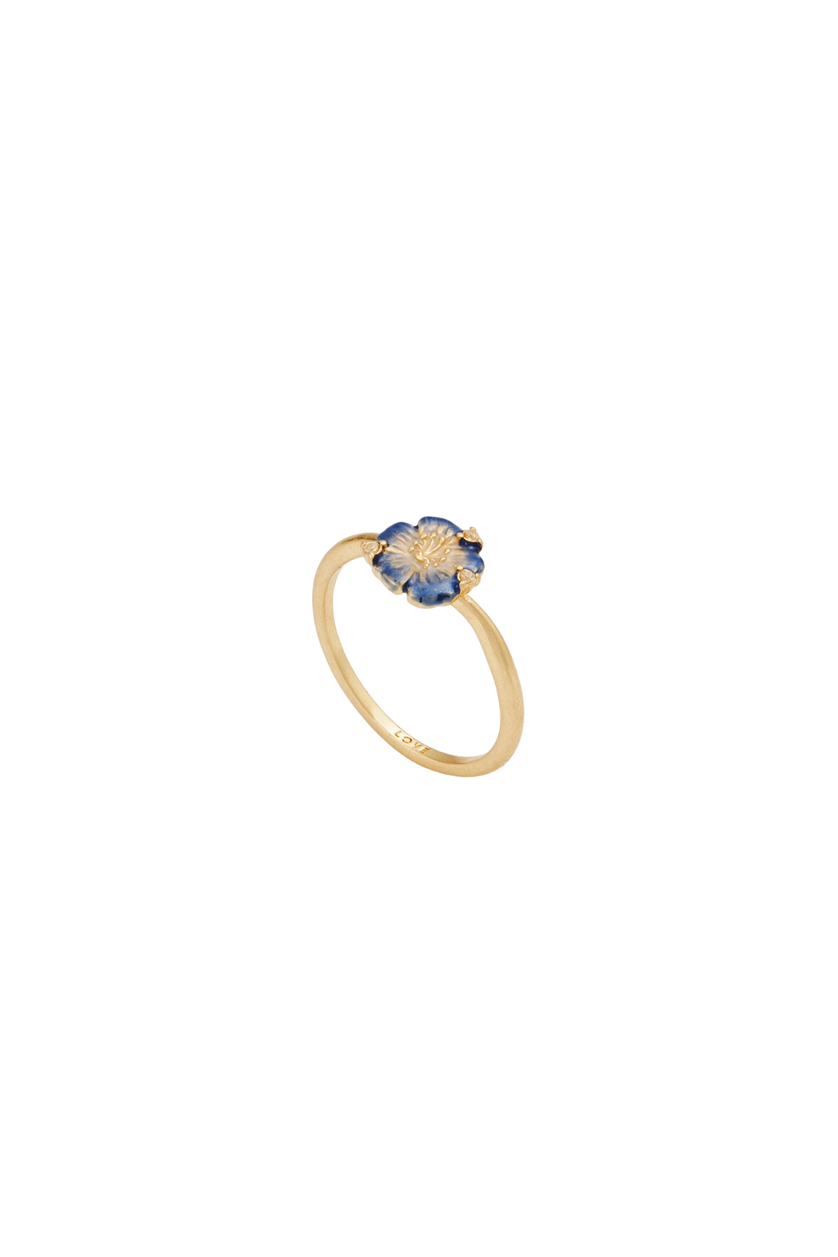Larkspur Mini Stacking Ring