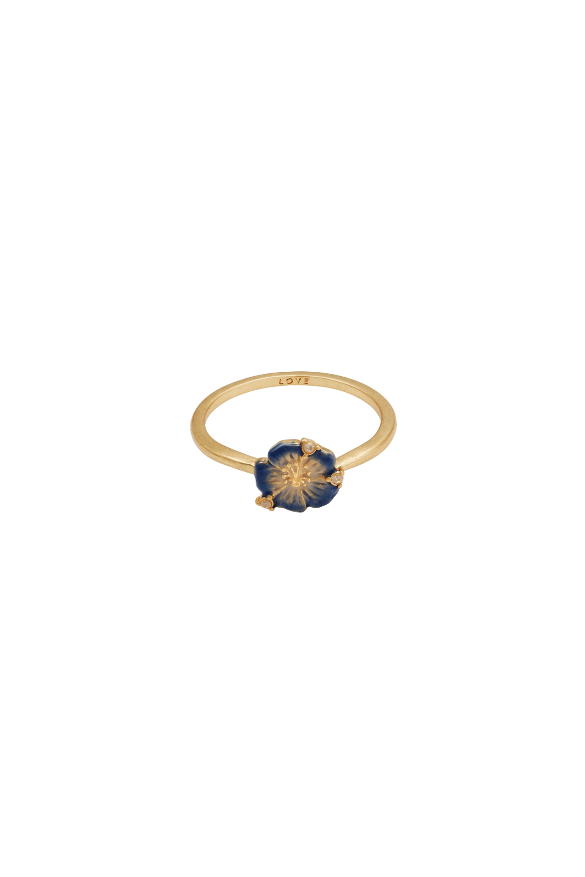 Larkspur Mini Stacking Ring