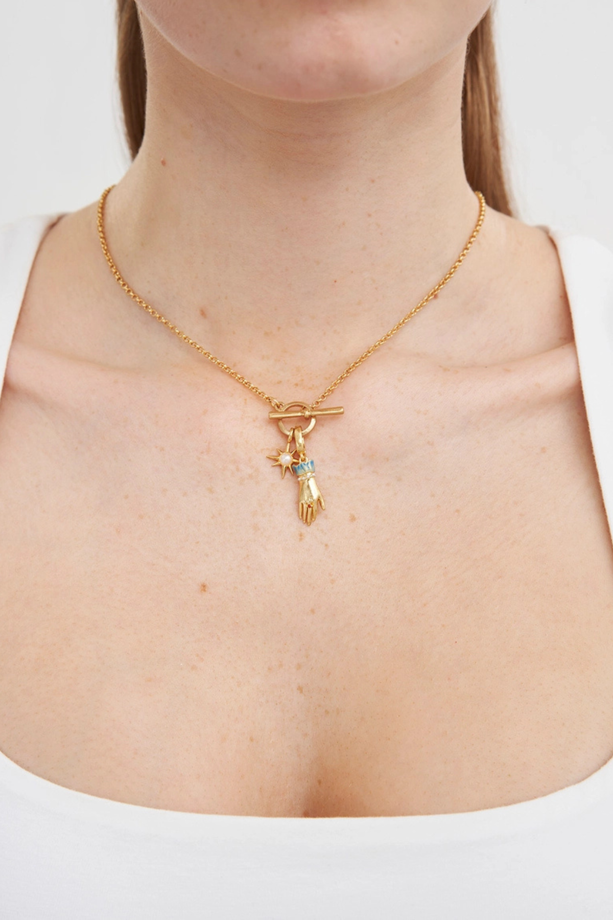 Palm Of Your Hand Pearl Necklace