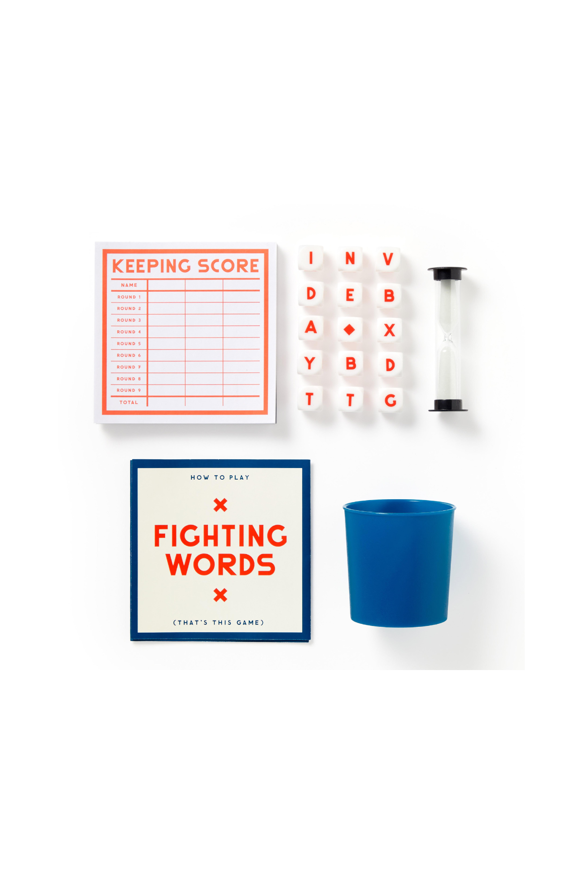Fighting Words Dice Game