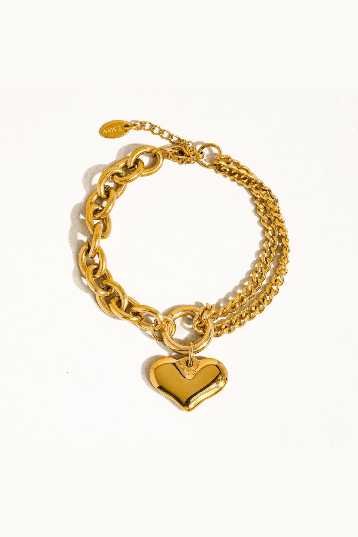 Allure Heart Chain Bracelet