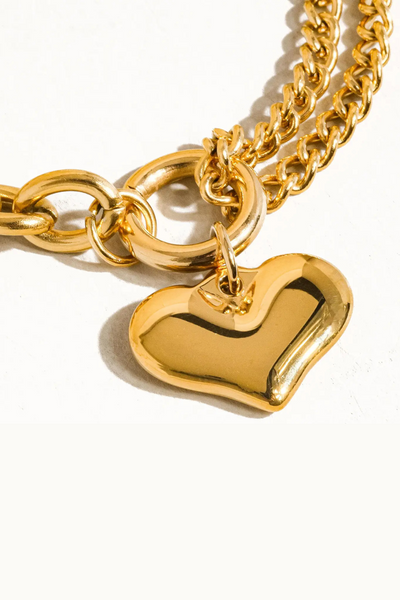 Allure Heart Chain Bracelet