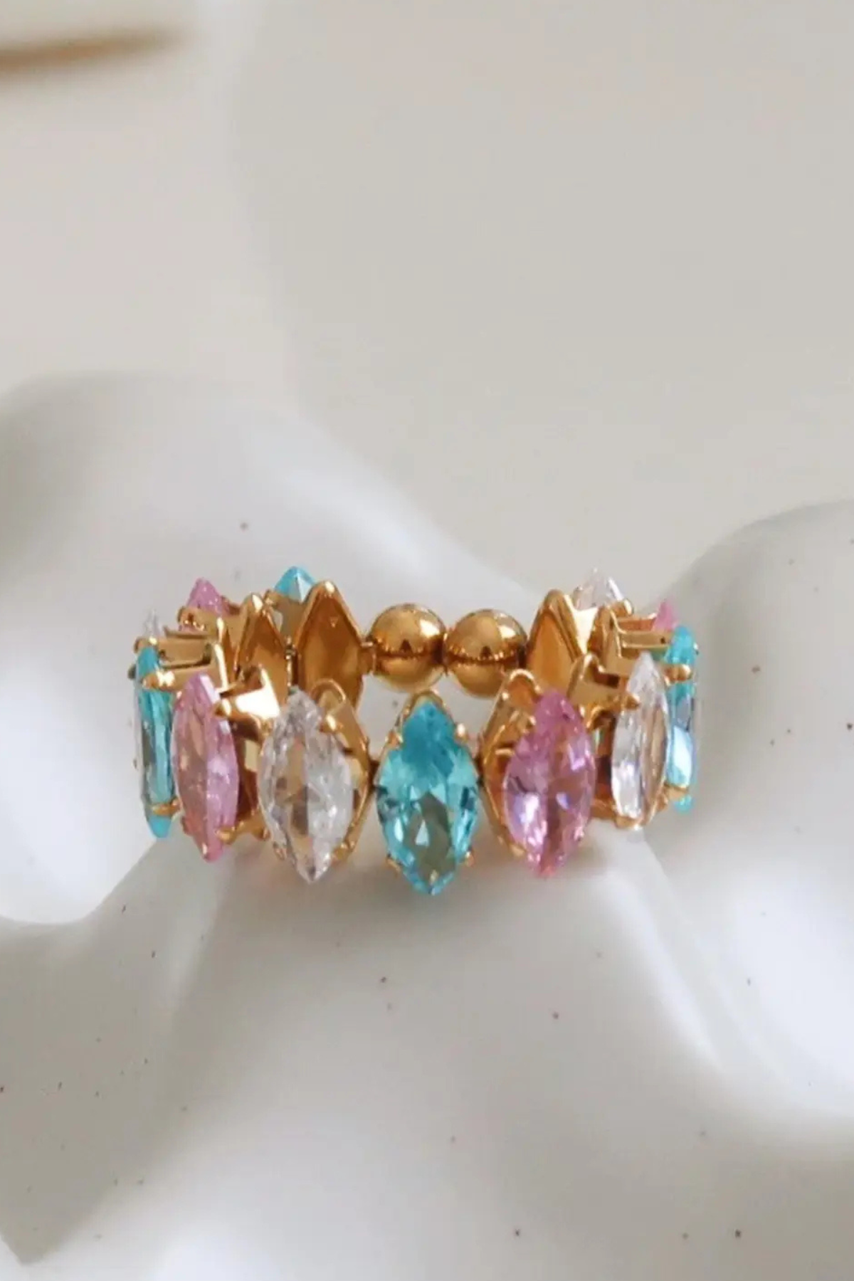 Briony Multi Gemstone Ring
