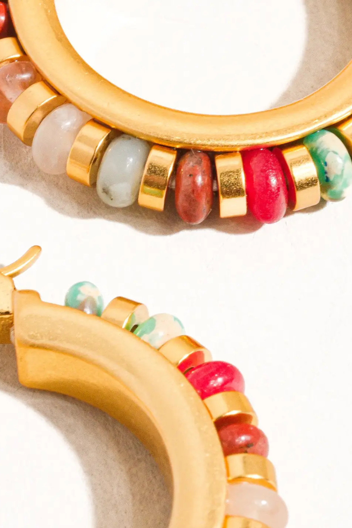 Capri Resort Hoop Earrings