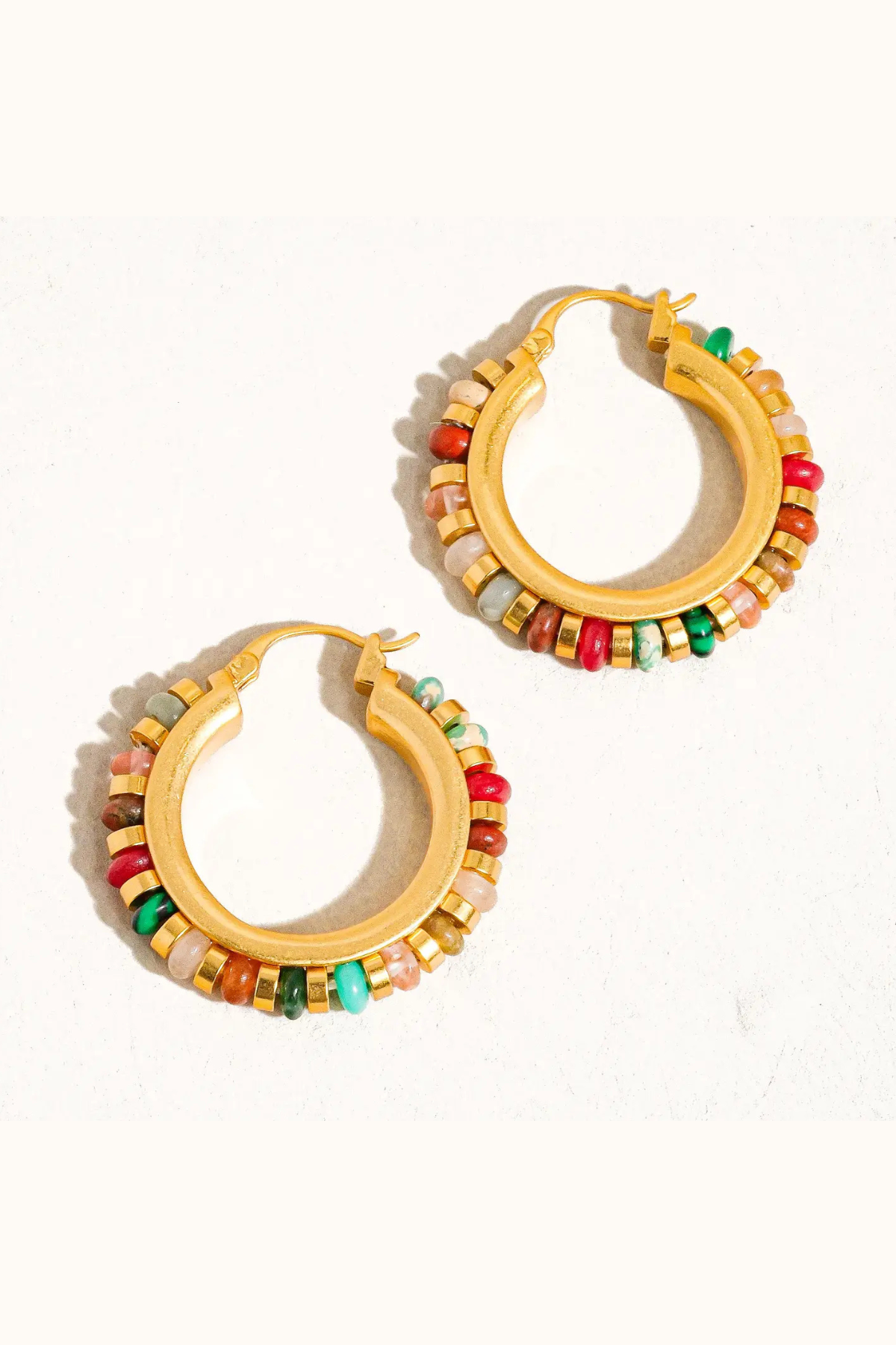 Capri Resort Hoop Earrings