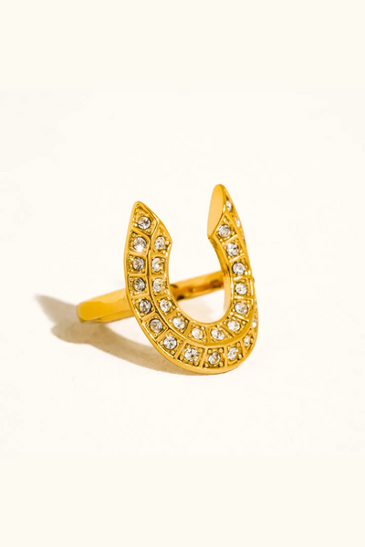Maevric Horseshoe Ring