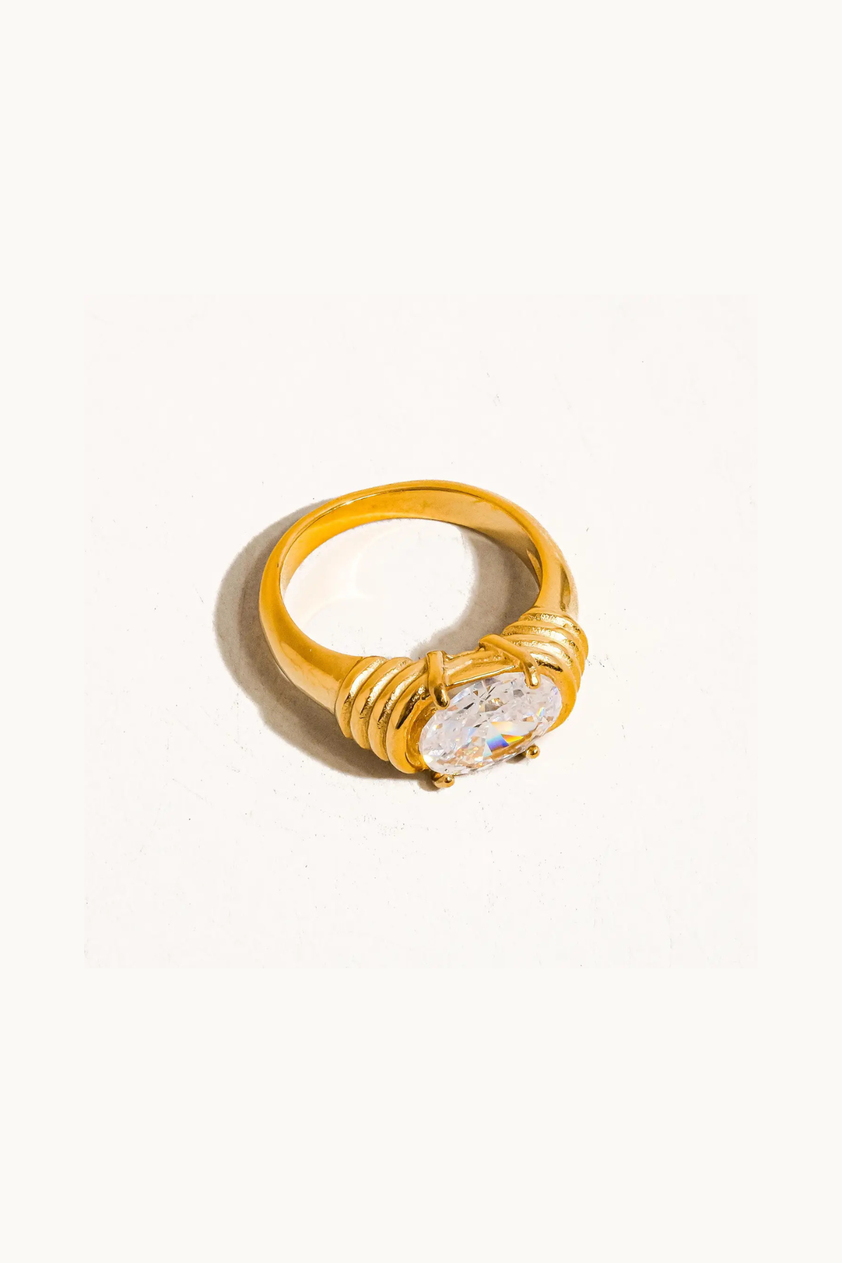 Verna Rhinestone Ring
