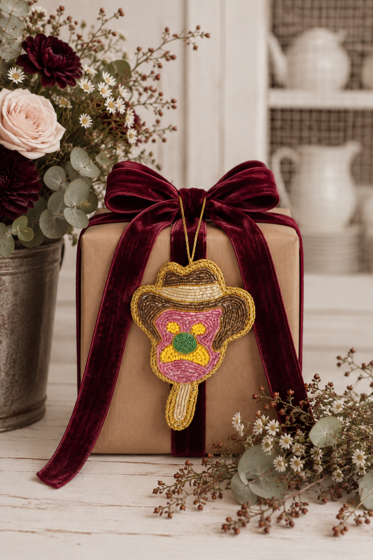 Bubbly Bill Sequin Tree Decoration