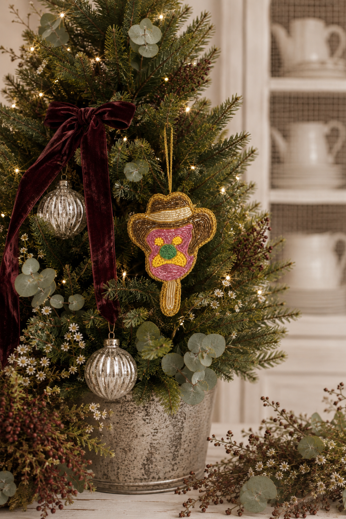 Bubbly Bill Sequin Tree Decoration