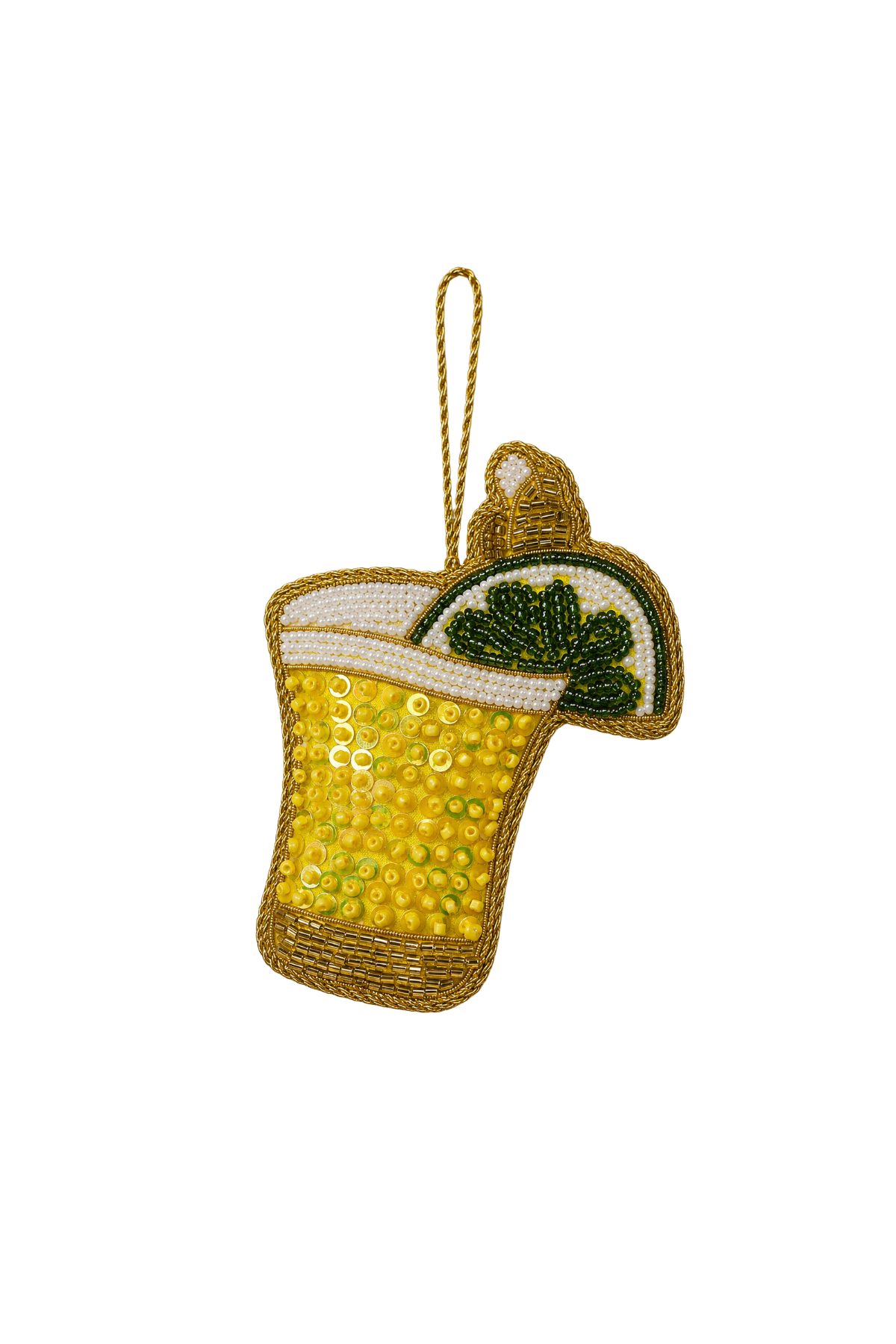 Summer Sundowner Sequin Tree Decoration