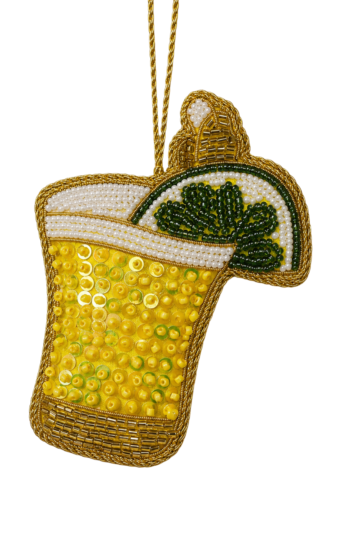 Summer Sundowner Sequin Tree Decoration