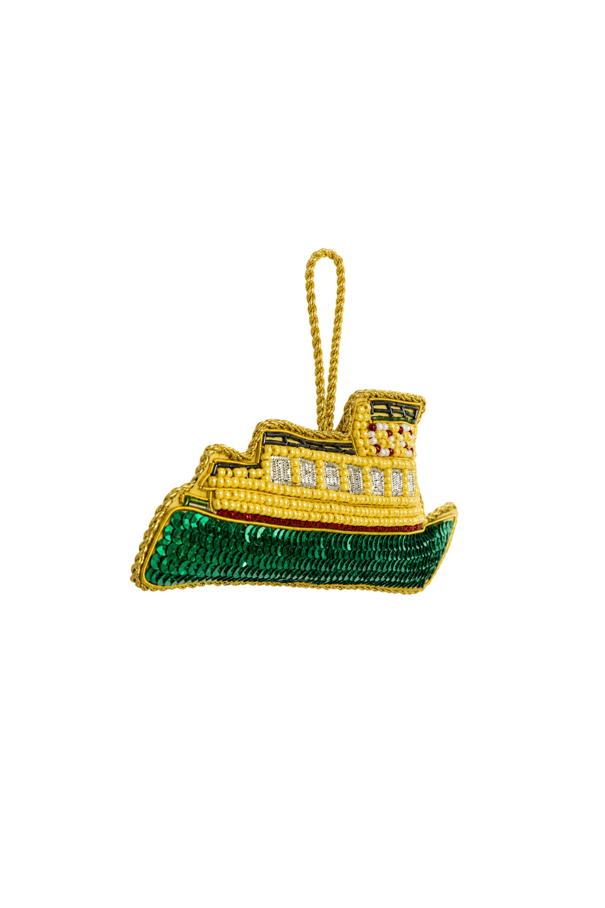 Sydney Ferry Sequin Tree Decoration