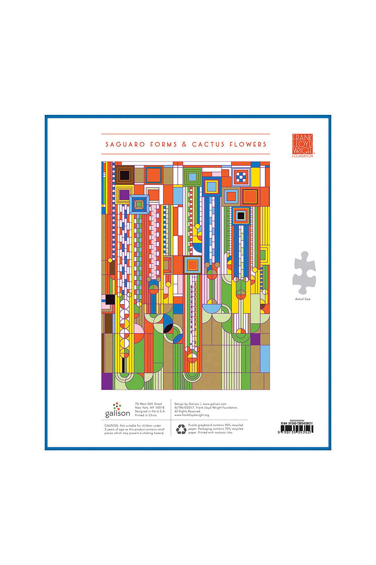 Frank Lloyd Wright 1000 Piece Puzzle